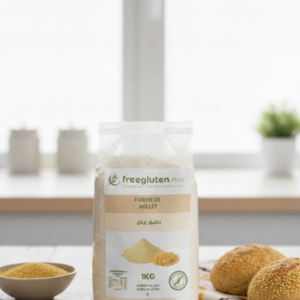 دقيق إيلان بدون غلوتين – freegluten.ma دقيق إيلان بدون غلوتين من freegluten.ma هو خيار مثالي للأشخاص الذين يعانون من عدم تحمل الغلوتين أو داء السيلياك، ولمن يبحثون عن دقيق صحي ومتوازن للاستعمال اليومي. يتميز دقيق إيلان بقوامه الجيد ومذاقه المتوازن، مما يجعله مناسبًا لتحضير العديد من الوصفات مثل الخبز، الفطائر، الحلويات، والمعجنات، مع احترام تام لمعايير السلامة الغذائية وتفادي التلوث بالغلوتين. ✅ مميزات دقيق إيلان freegluten.ma: خالٍ من الغلوتين 100٪ مناسب لمرضى السيلياك وحساسية الغلوتين سهل الاستعمال في الوصفات اليومية قوام متوازن ونتائج موثوقة مُحضّر بعناية وفق معايير الجودة سواء كنتِ تطبخين وصفات تقليدية أو عصرية، فإن دقيق إيلان بدون غلوتين من freegluten.ma يمنحك نتائج ممتازة وطعمًا لذيذًا بكل ثقة. freegluten.ma – المرجع في المنتجات بدون غلوتين بالمغرب